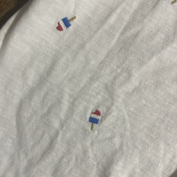 Red, White, & Blue Firecracker Popsicles Tank Top in size Small (6/7) - Picture 2 of 3